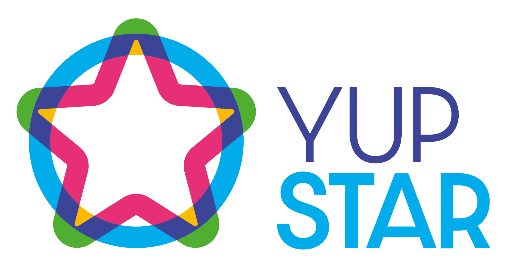 Logotipo Yup Star